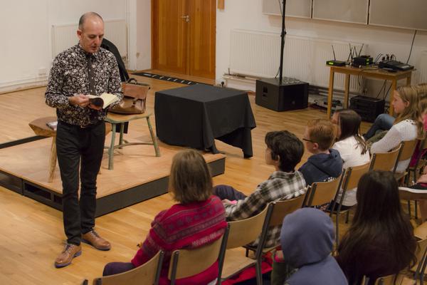 Chris Priestley at the FlipSide festival