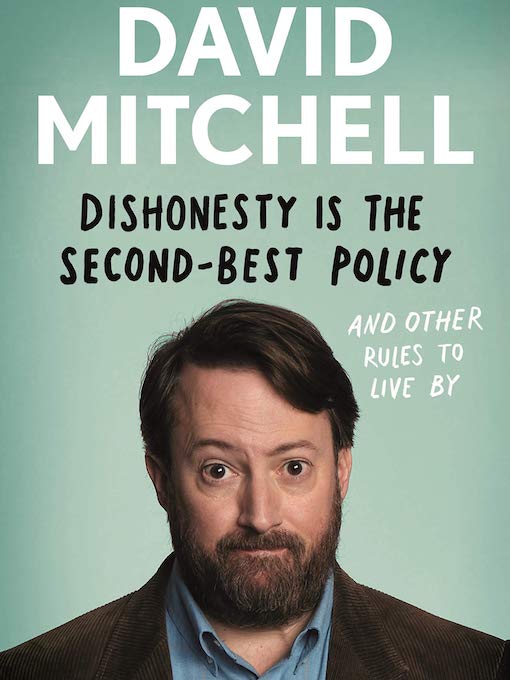 Cover of David Mitchell’s Dishonest audiobook