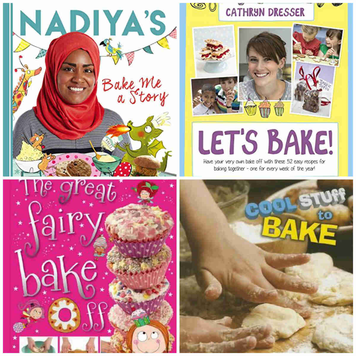 Bake Me A Story, Let's Bake, The Great Fairy Bake Off and Cool Stuff To Bake