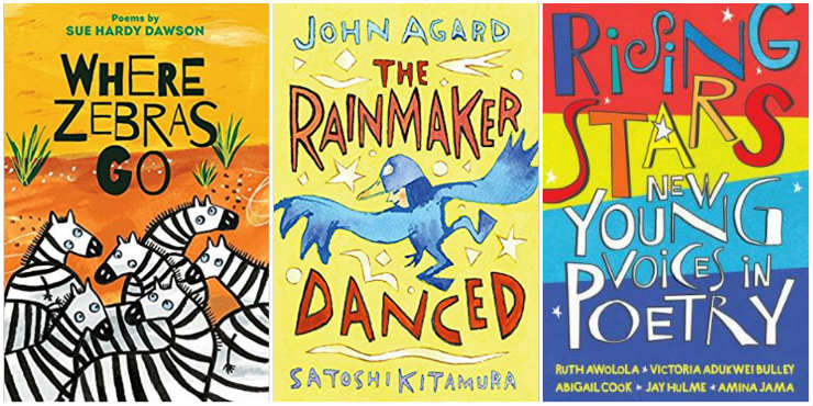 Where Zebras Go, The Rainmaker Danced, Rising Stars: New Young Voices in Poetry