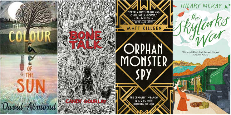 The Colour of the Sun, Bone Talk, Orphan Monster Spy, The Skylarks' War