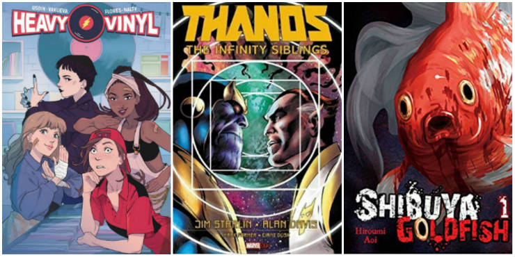 Heavy Vinyl, Thanos: The Infinity Siblings, Shibuya Goldfish