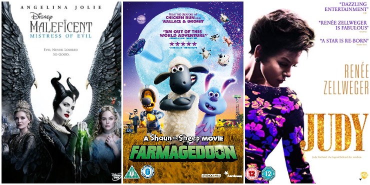 Maleficent: Mistress of Evil, A Shaun the Sheep Movie: Farmageddon, Judy