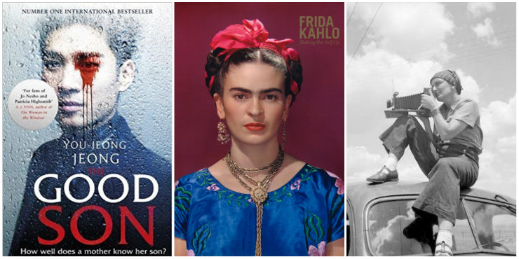 The Good Son, Frida Kahlo: making her self up, Dorothea Lange: the politics of seeing