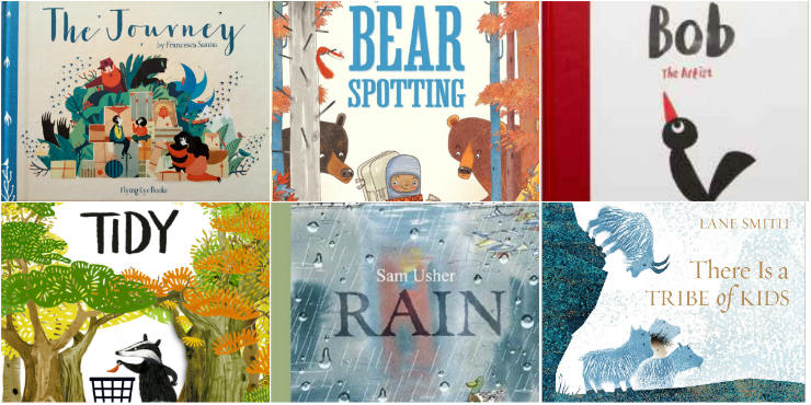 The Journey, A Beginner's Guide to Bear Spotting, Bob the Artist, Tidy, Rain, There is a Tribe of Kids