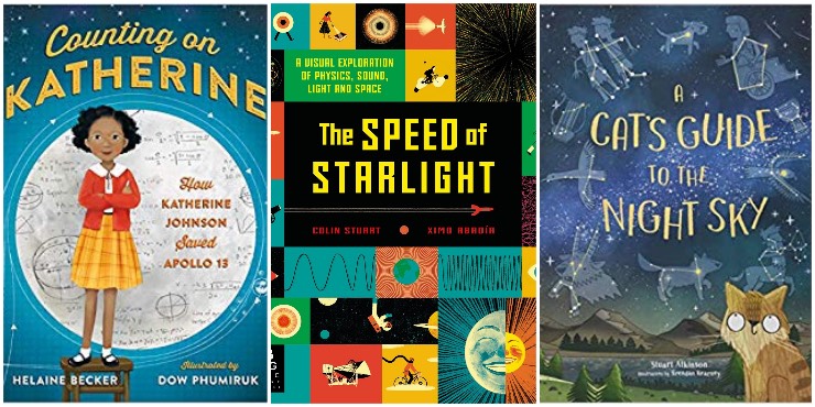 Counting on Katherine, The Speed of Starlight, A Cat's Guide to the Night Sky