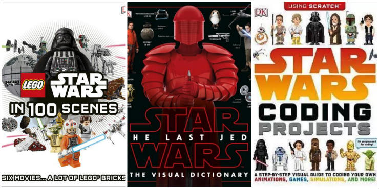 Lego Star Wars in 100 Scenes, Star Wars: The Last Jedi: the visual dictionary, Star Wars Coding Projects