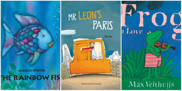 The Rainbow Fish, Mr Leon's Paris, Frog in Love