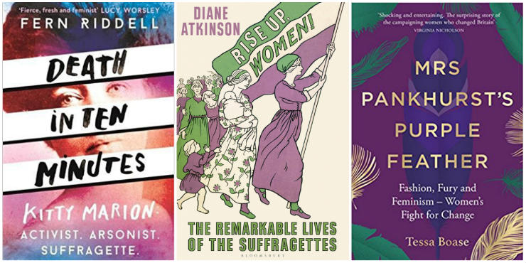 Death in Ten Minutes, Rise Up, Women!, Mrs Pankhurst's Purple Feather